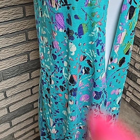 Lularoe Long Vest Sz S Excellent Condition - Picture 2 of 10